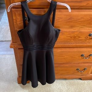 Women’s Black Homecoming Short Dress Halter Neck City Studios Size 5